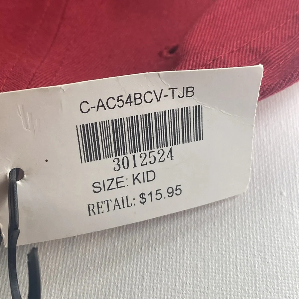 SC  Team Trojan  Kids 47 Brand Cardinal Red /Gold Strapback Cap O/S NWT